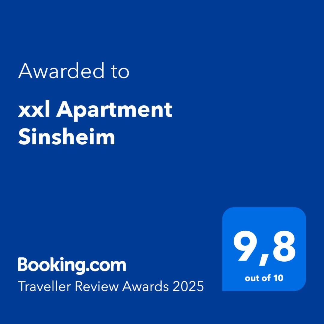 Xxl Apartment Sinsheim Exterior foto